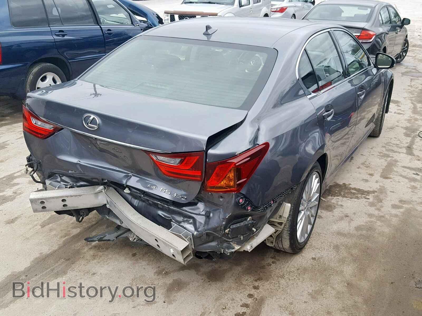 2013 LEXUS GS350 - VIN: JTHCE1BL9D5007628 - Фото 4