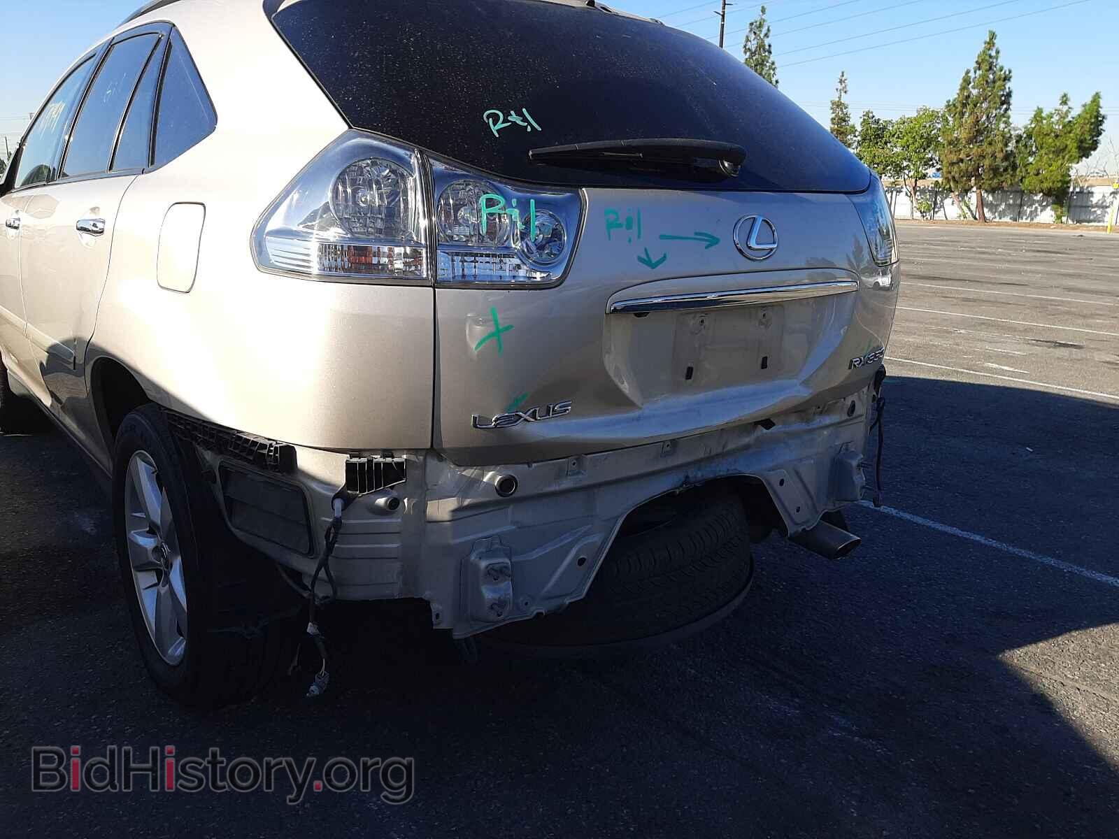 2008 LEXUS RX350 - VIN: 2T2GK31U08C046002 - Фото 9