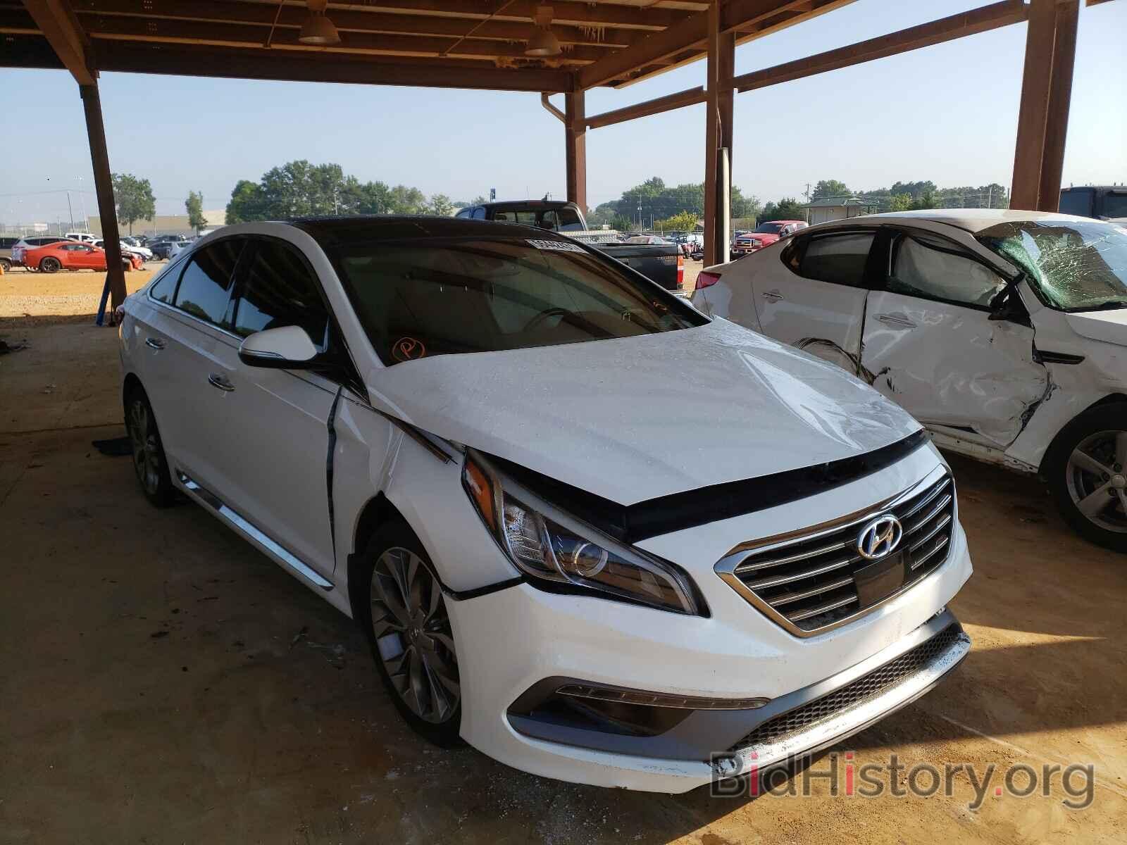 Photo 5NPE34AB1FH163868 - HYUNDAI SONATA 2015