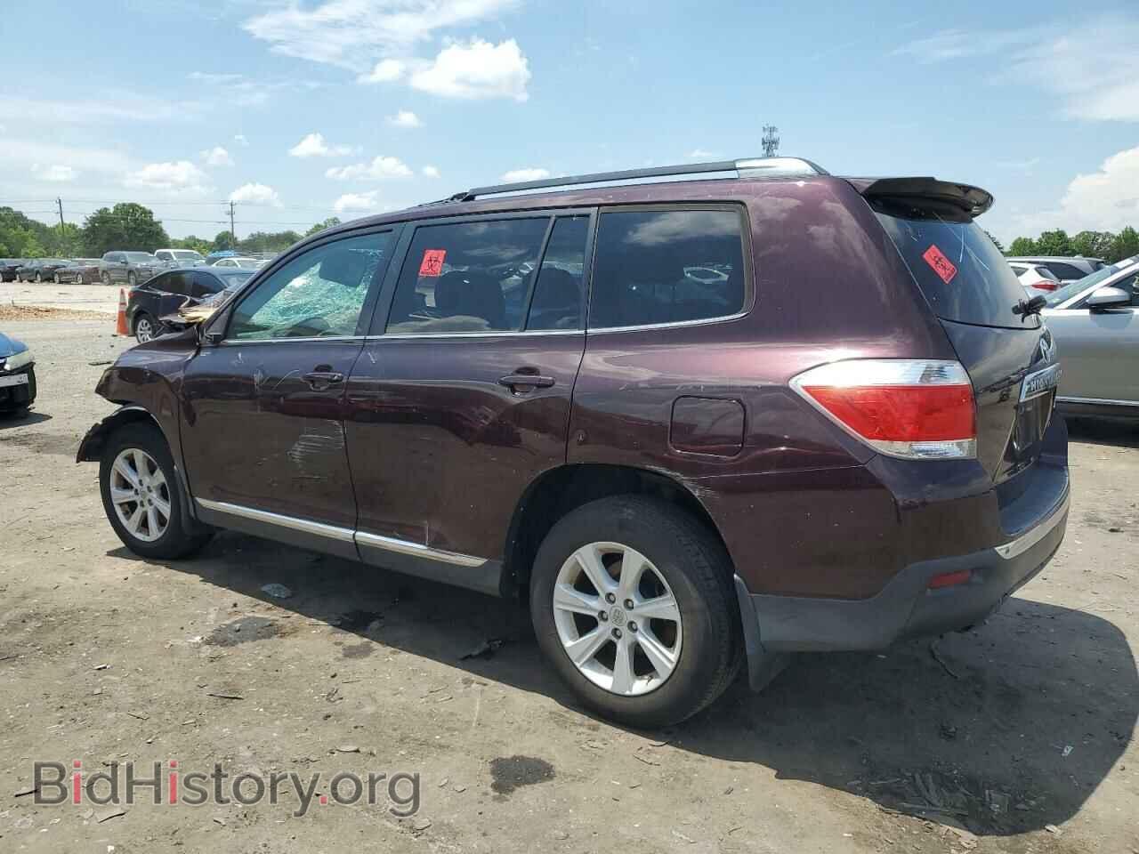 2012 TOYOTA HIGHLANDER - VIN: 5TDBK3EH2CS169909 - Фото 2