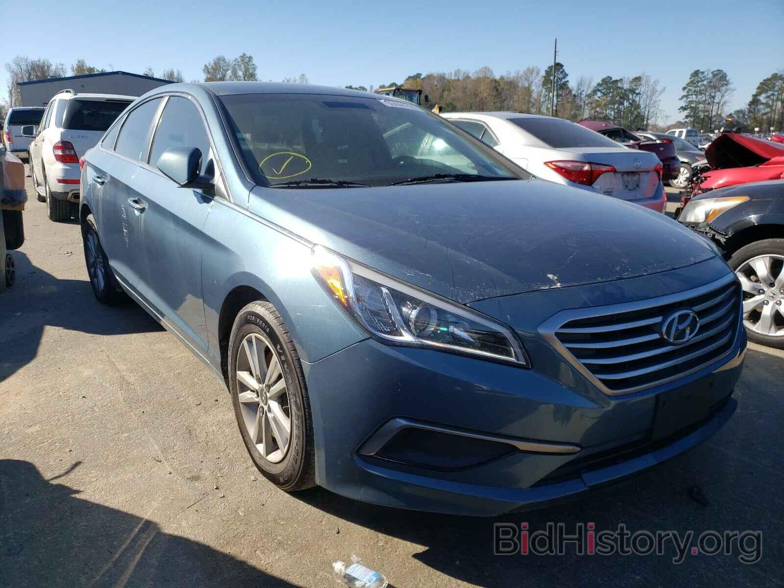 Фотография 5NPE24AF1HH477450 - HYUNDAI SONATA 2017