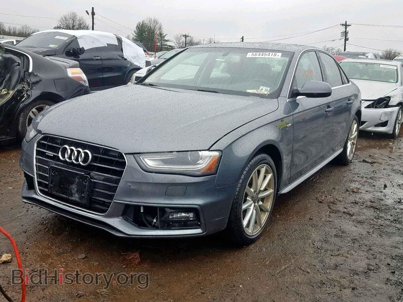 2014 AUDI A4 - VIN: WAUFFAFL8EN036333 - Фото 2