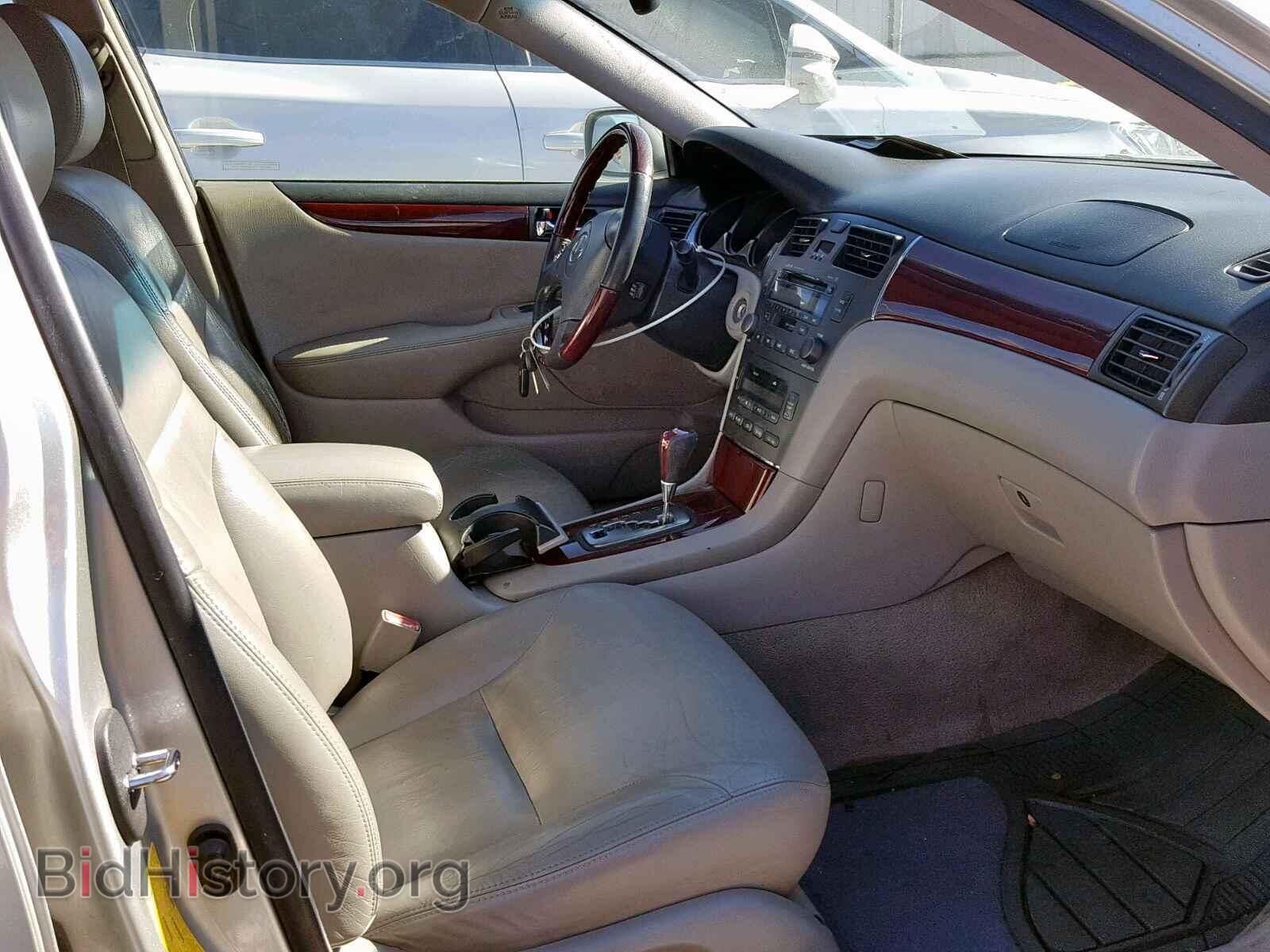 2003 LEXUS ES300 - VIN: JTHBF30G330146871 - Фото 5