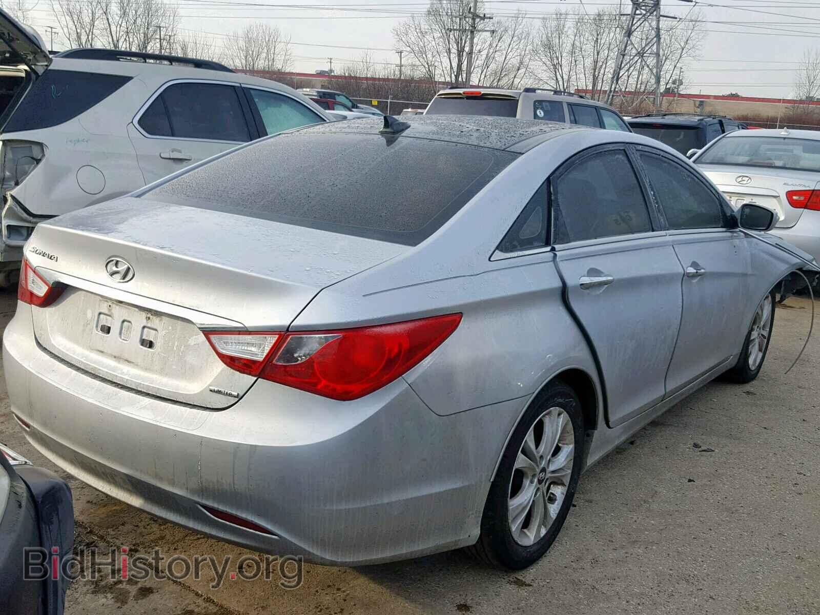2012 HYUNDAI SONATA - VIN: 5NPEC4AC9CH358895 - Фото 4