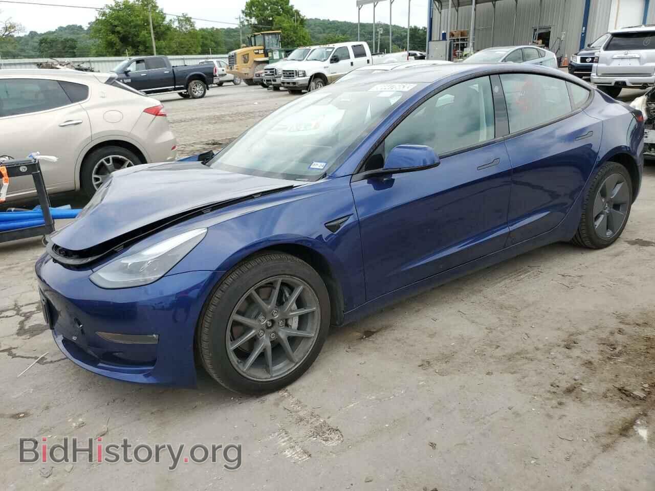 Photo 5YJ3E1EB8NF304877 - TESLA MODEL 3 2022