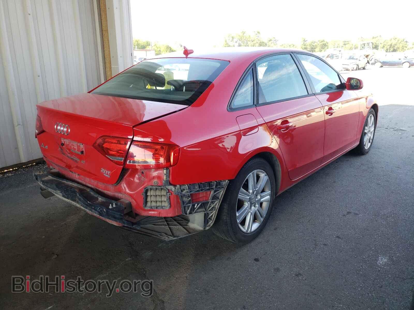 2010 AUDI A4 - VIN: WAUBFAFL0AN035668 - Фото 4