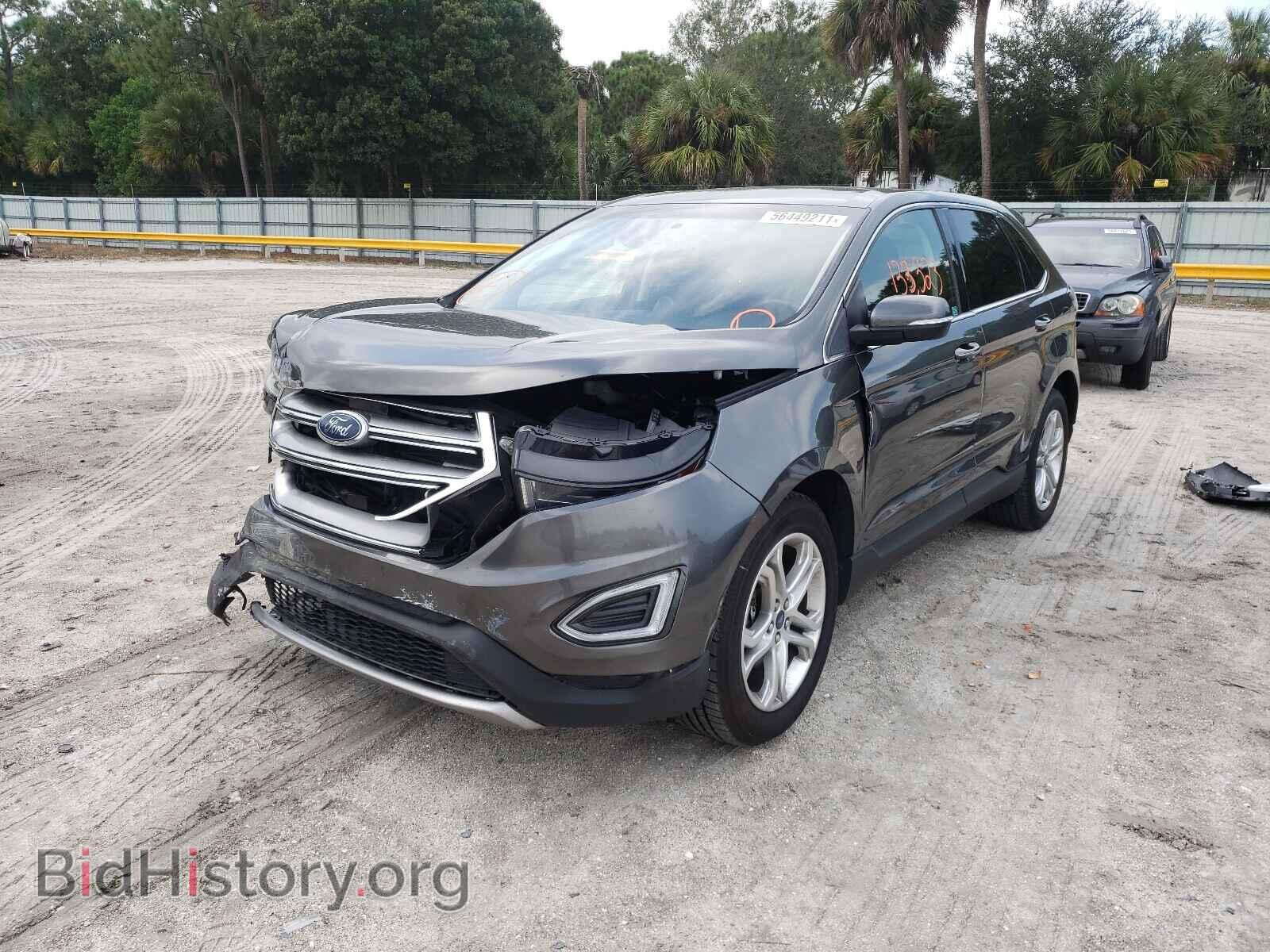 2018 FORD EDGE - VIN: 2FMPK3K94JBB42692 - Фото 2