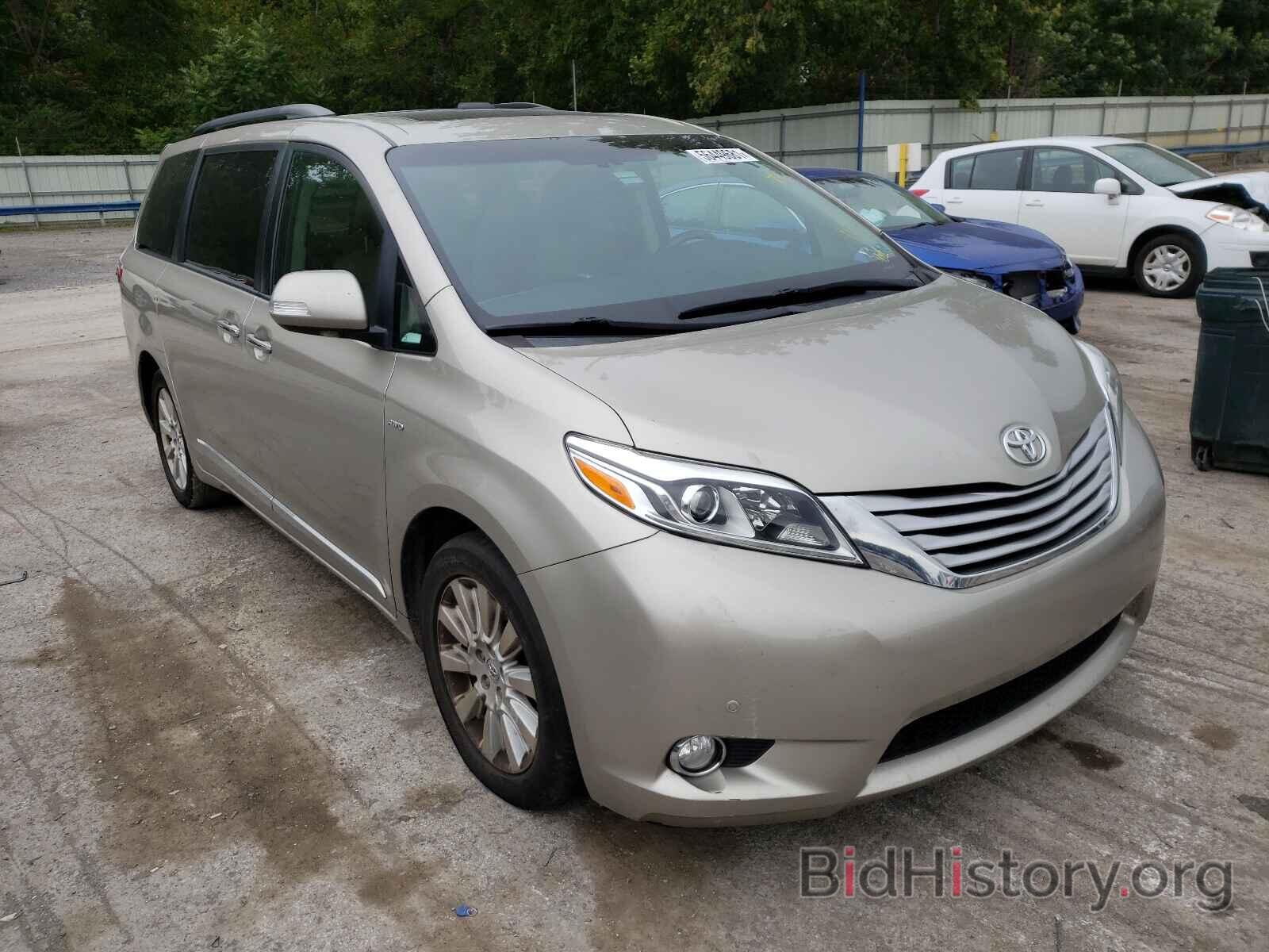 Photo 5TDDK3DC9GS141657 - TOYOTA SIENNA 2016