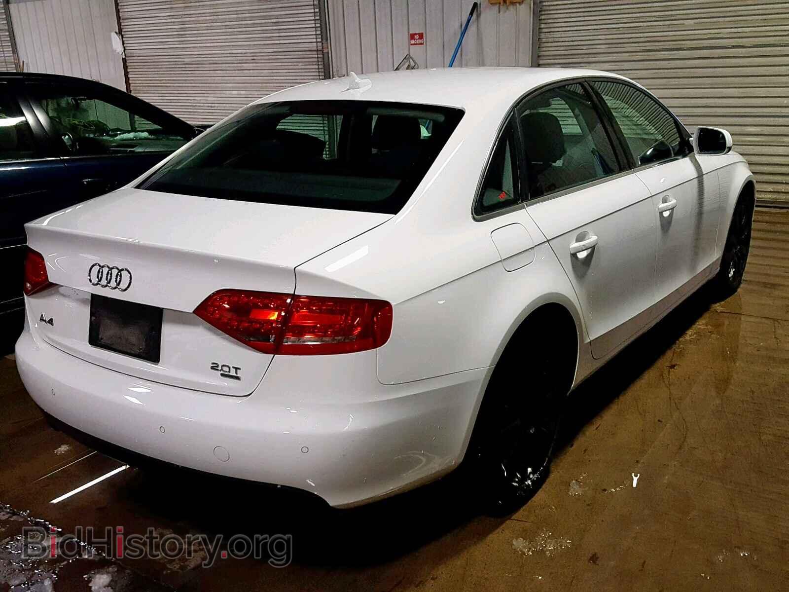 2011 AUDI A4 - VIN: WAUFFAFL0BN004567 - Фото 4