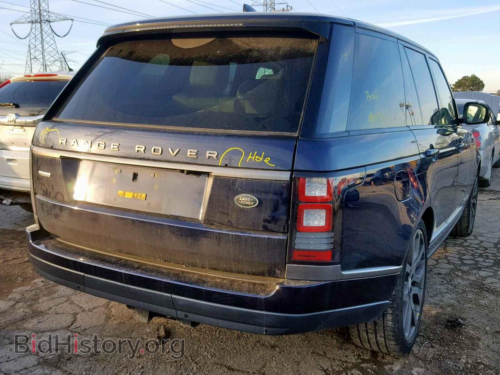 2017 LAND ROVER RANGE ROVE - VIN: SALGS2FE8HA344116 - Фото 4