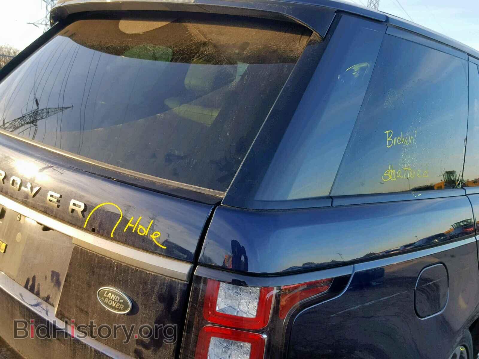 2017 LAND ROVER RANGE ROVE - VIN: SALGS2FE8HA344116 - Фото 9