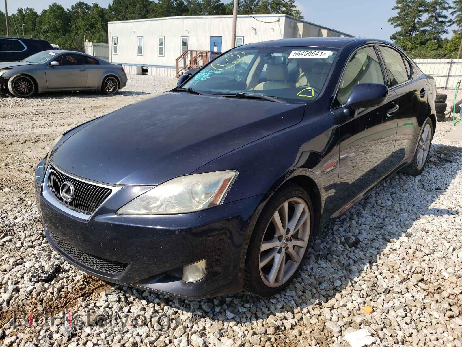 2007 LEXUS IS - VIN: JTHBE262972012207 - Фото 2