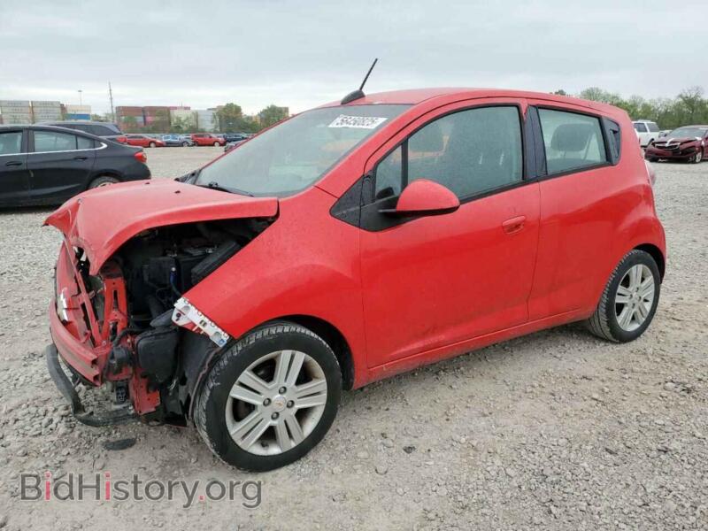 2015 Chevrolet SPARK LS (VIN KL8CB6S96FC748435) — фото 1 из 15, Copart, повреждение: передняя часть