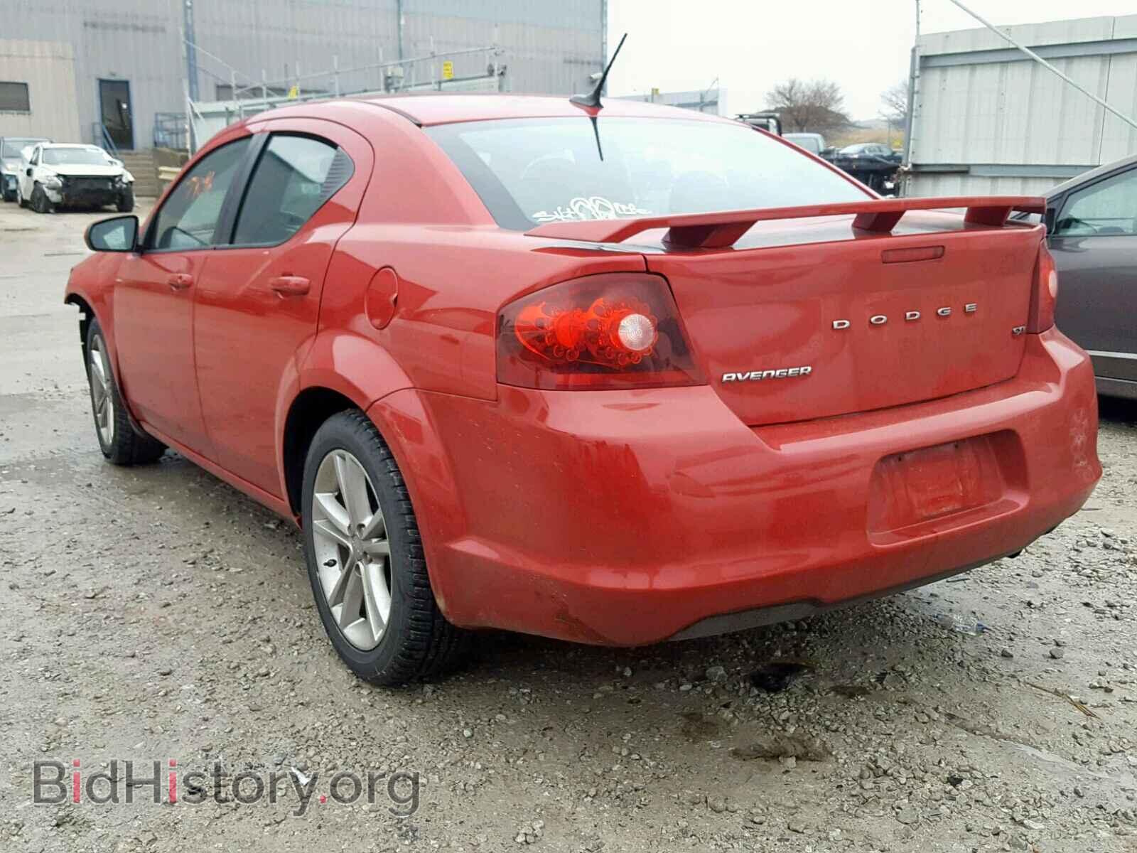 2013 DODGE AVENGER - VIN: 1C3CDZCB7DN614348 - Фото 3