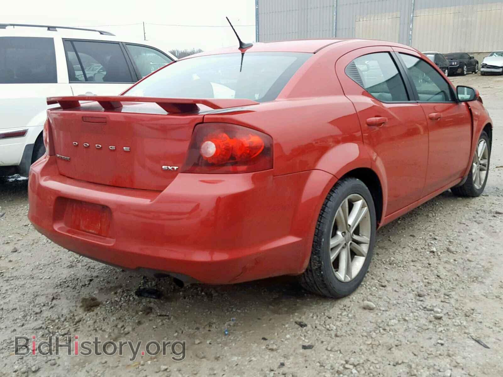 2013 DODGE AVENGER - VIN: 1C3CDZCB7DN614348 - Фото 4