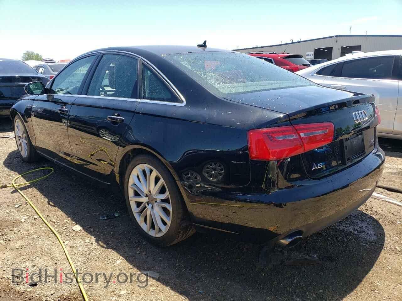2013 AUDI A6 - VIN: WAUGGAFC0DN116516 - Фото 2