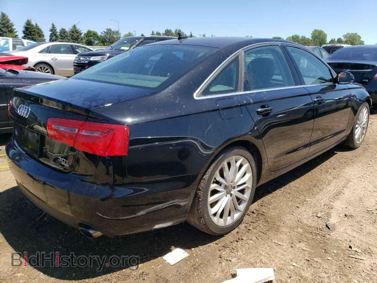 2013 AUDI A6 - VIN: WAUGGAFC0DN116516 - Фото 3