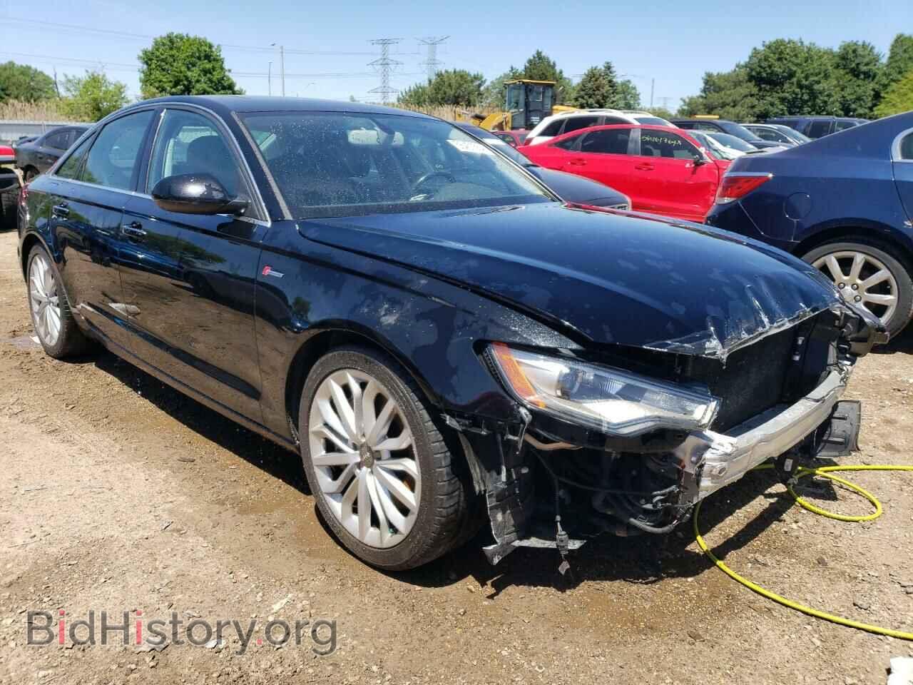 2013 AUDI A6 - VIN: WAUGGAFC0DN116516 - Фото 4