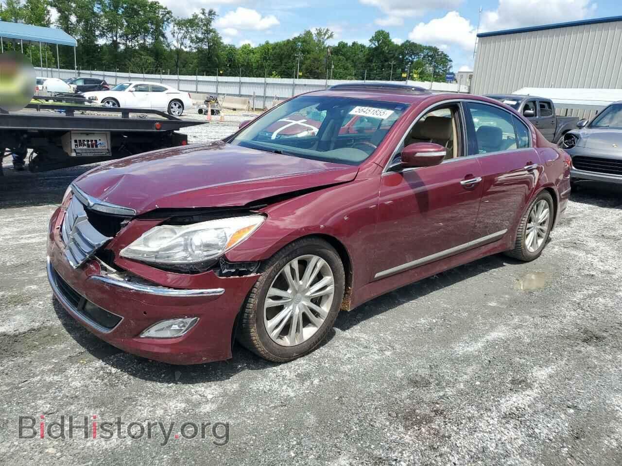 Photo KMHGC4DF6CU182212 - HYUNDAI GENESIS 2012