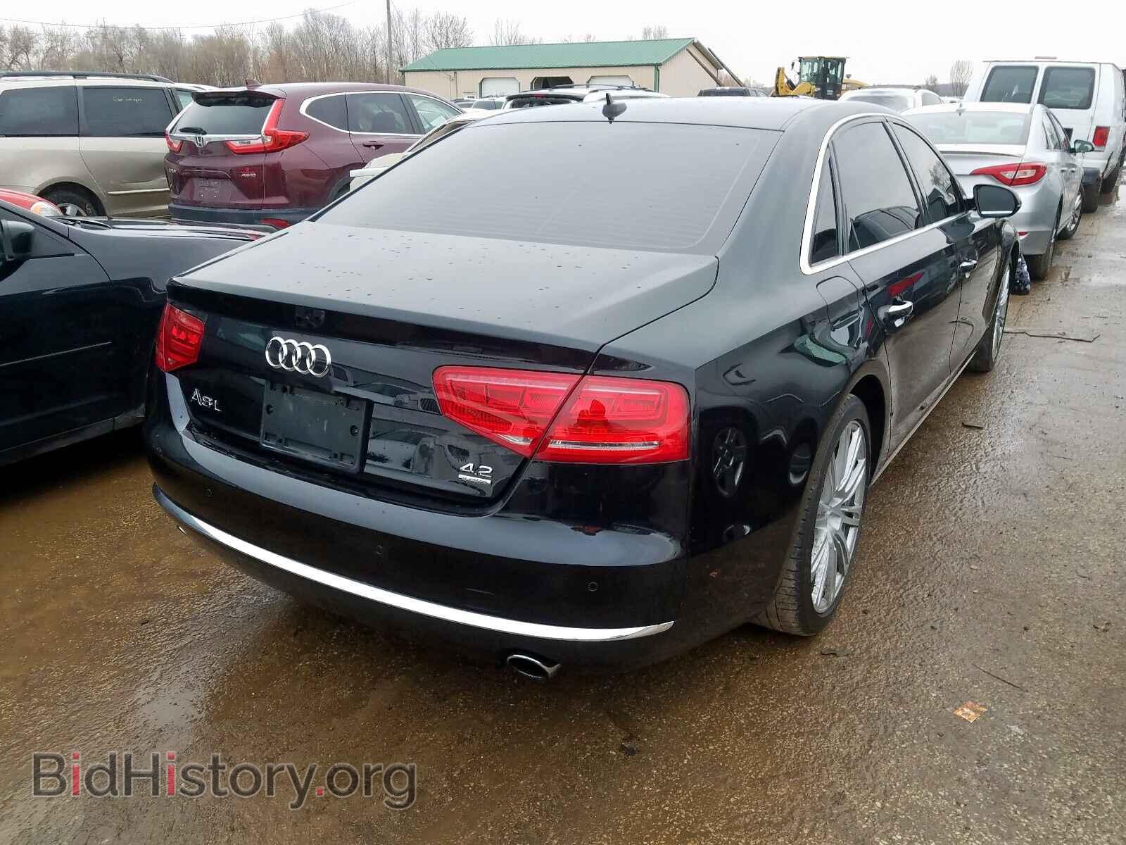 2011 AUDI A8 - VIN: WAURVAFD2BN013649 - Фото 4