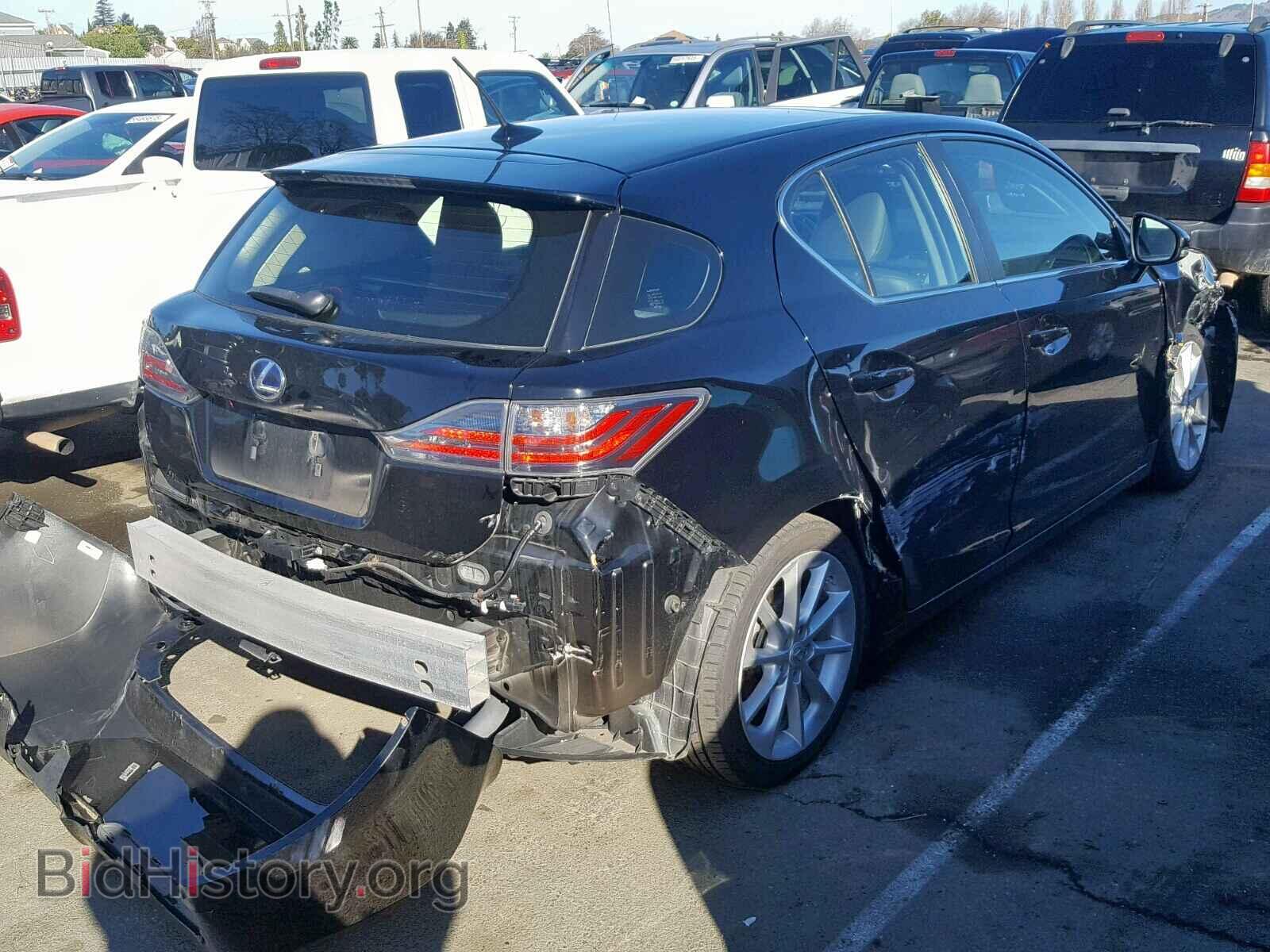 2013 LEXUS CT 200 - VIN: JTHKD5BH4D2158959 - Фото 4