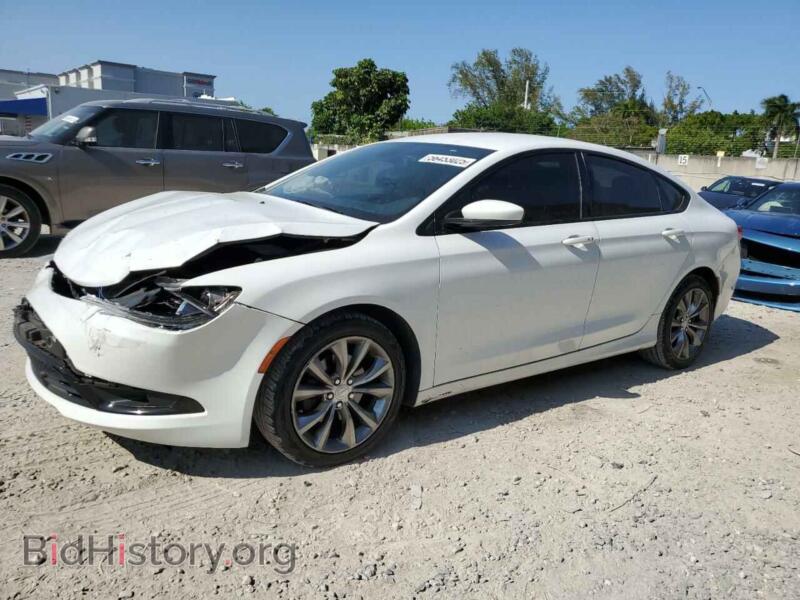 2015 Chrysler 200 S (VIN 1C3CCCBB3FN729419) — фото 1 из 14, Copart, повреждение: передняя часть
