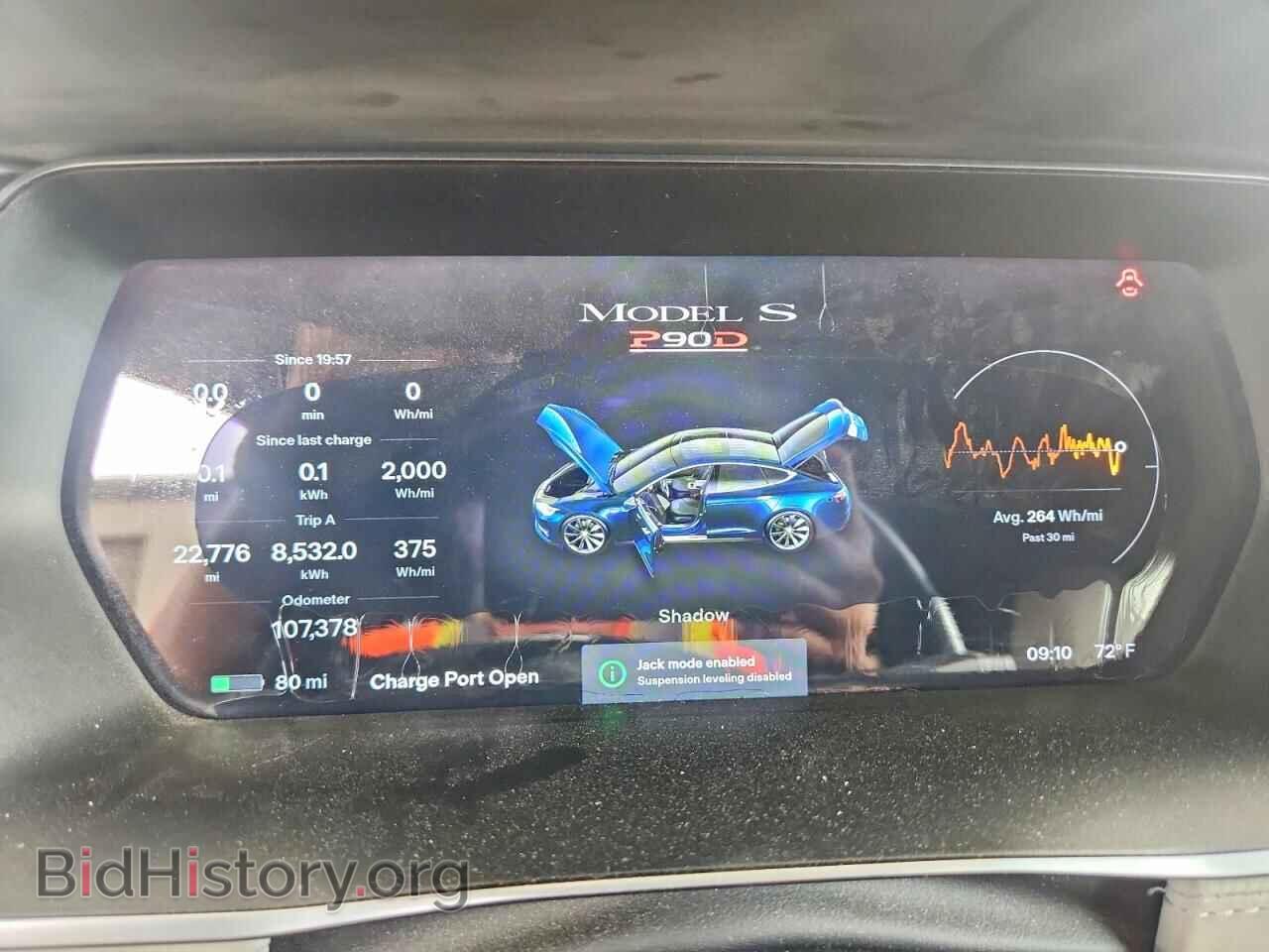 2016 TESLA MODEL S - VIN: 5YJSA1E40GF125499 - Photo 9