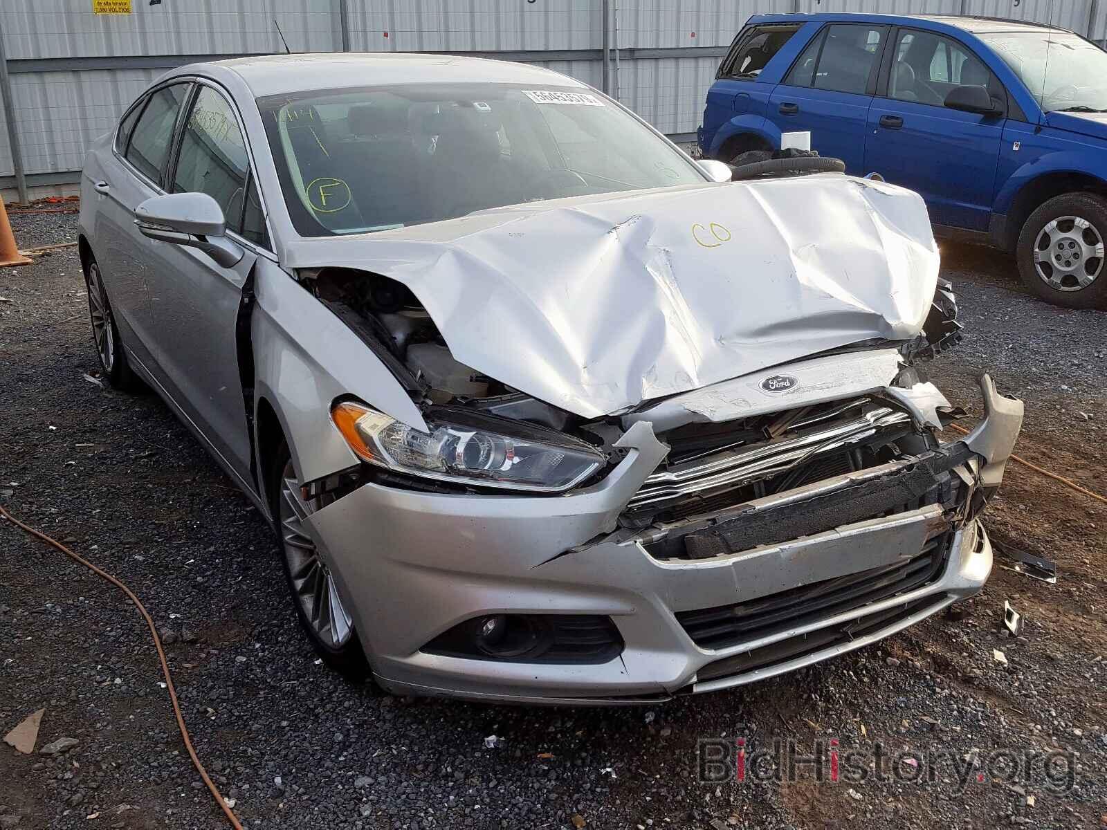 Photo 3FA6P0HR5DR355346 - FORD FUSION SE 2013