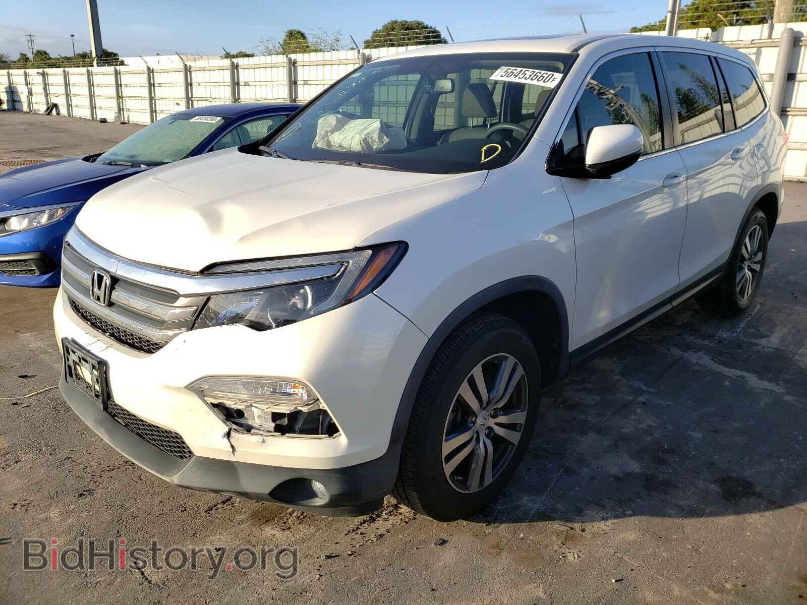 2017 HONDA PILOT - VIN: 5FNYF5H58HB016636 - Фото 2