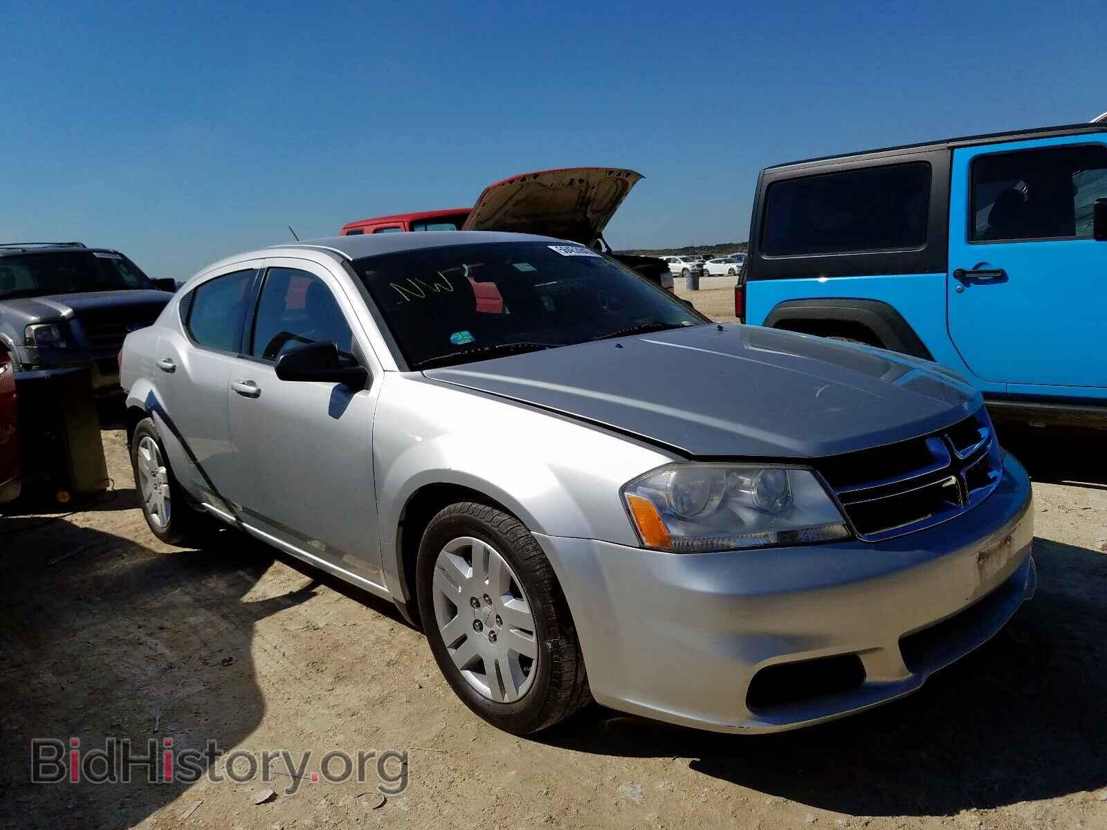 Фотография 1C3CDZAB8CN243427 - DODGE AVENGER 2012