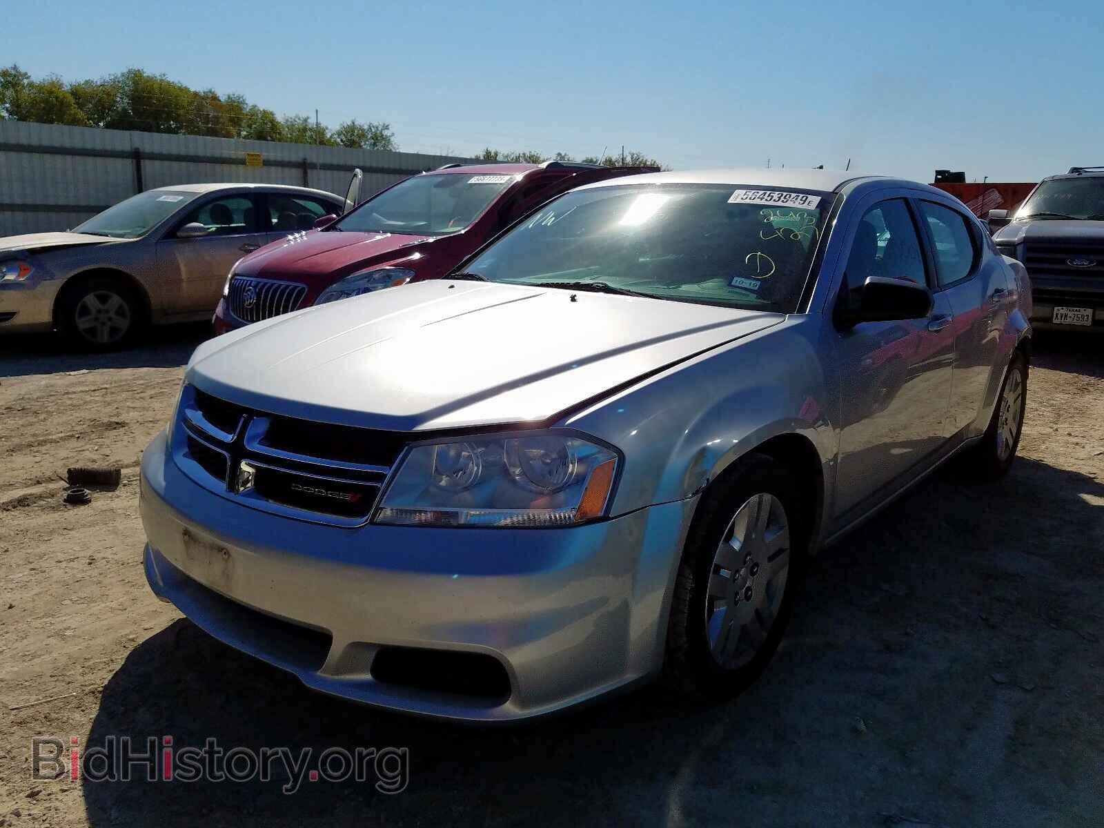 2012 DODGE AVENGER - VIN: 1C3CDZAB8CN243427 - Фото 2