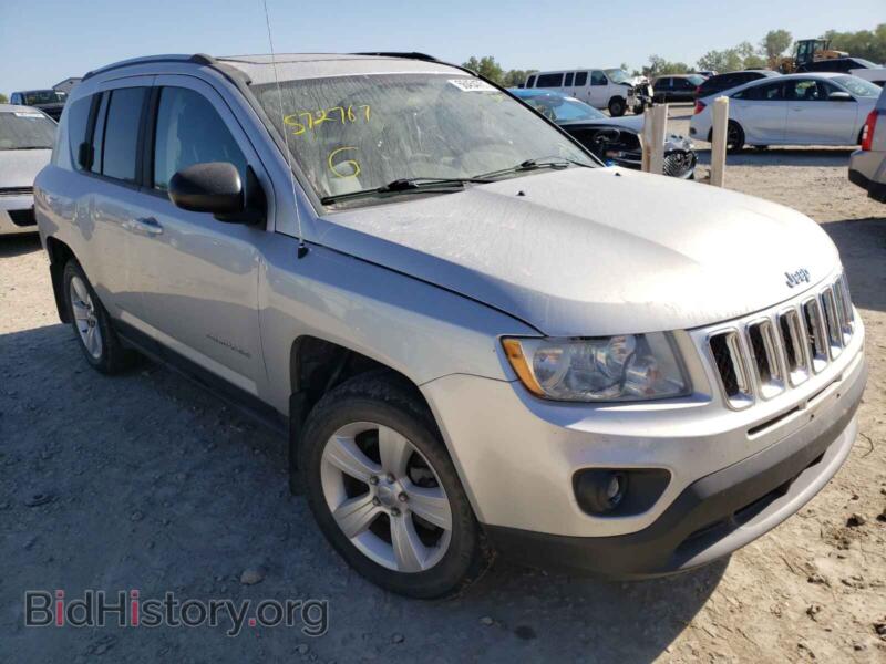2012 Jeep COMPASS Compass LA (VIN 1C4NJDEB0CD572767) — photo 1 of 10, Copart, damage: side