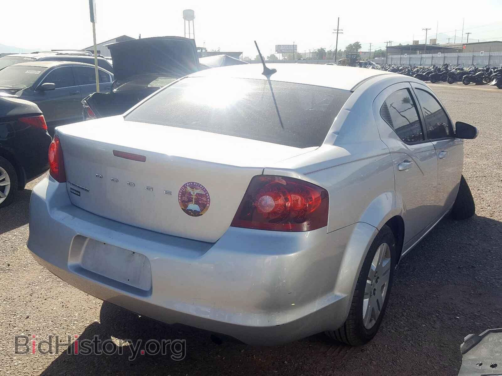 2012 DODGE AVENGER - VIN: 1C3CDZCB1CN133333 - Фото 4