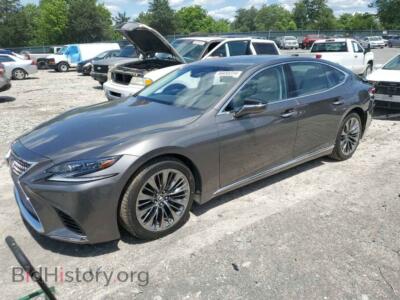 2018 Lexus LS500 500 BASE, серый — VIN JTHB51FF9J5004823, Copart