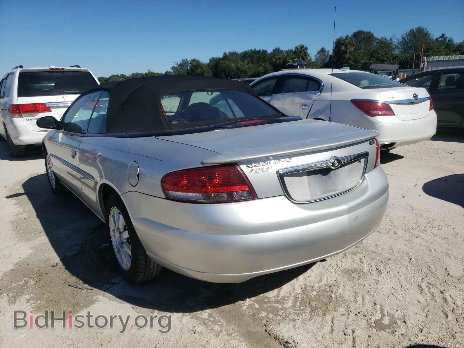 2006 CHRYSLER SEBRING - VIN: 1C3EL75R76N182230 - Фото 3