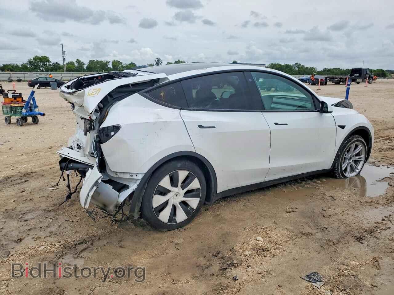 2021 TESLA MODEL Y - VIN: 5YJYGDED8MF110626 - Фото 3
