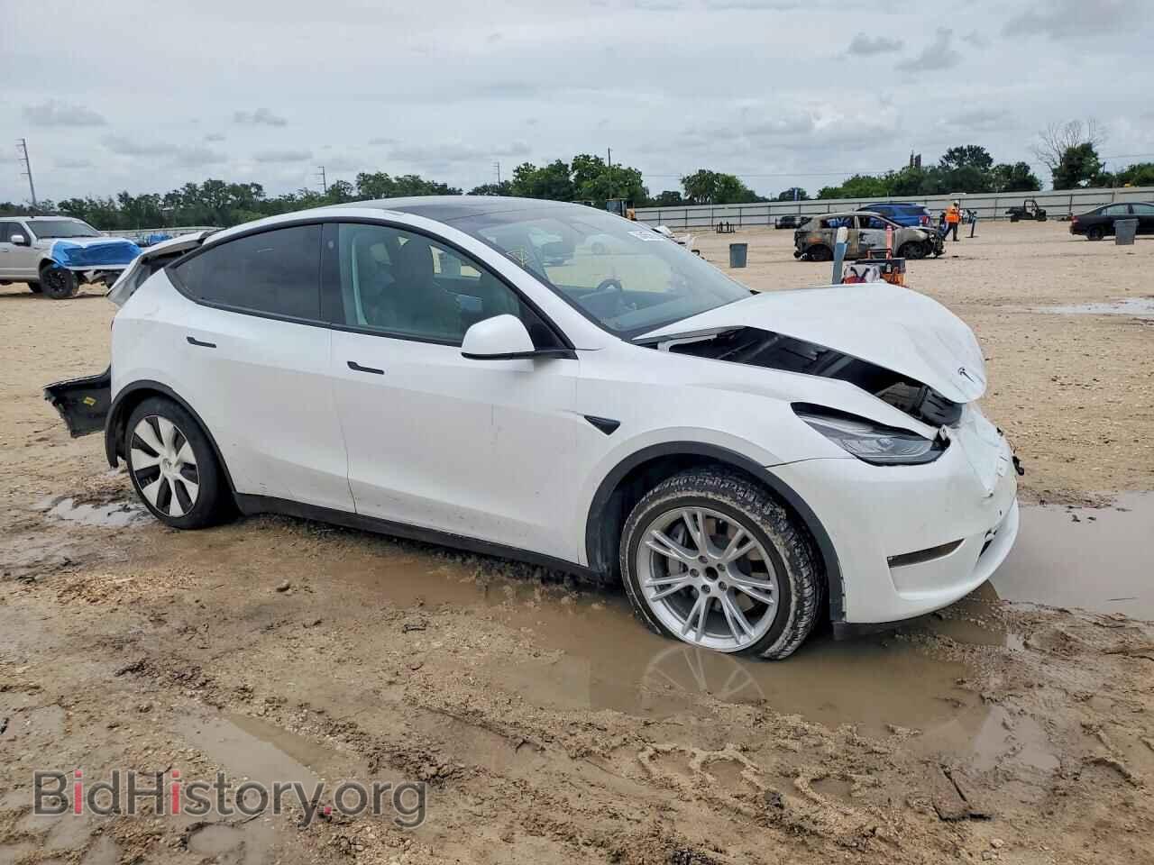 2021 TESLA MODEL Y - VIN: 5YJYGDED8MF110626 - Фото 4