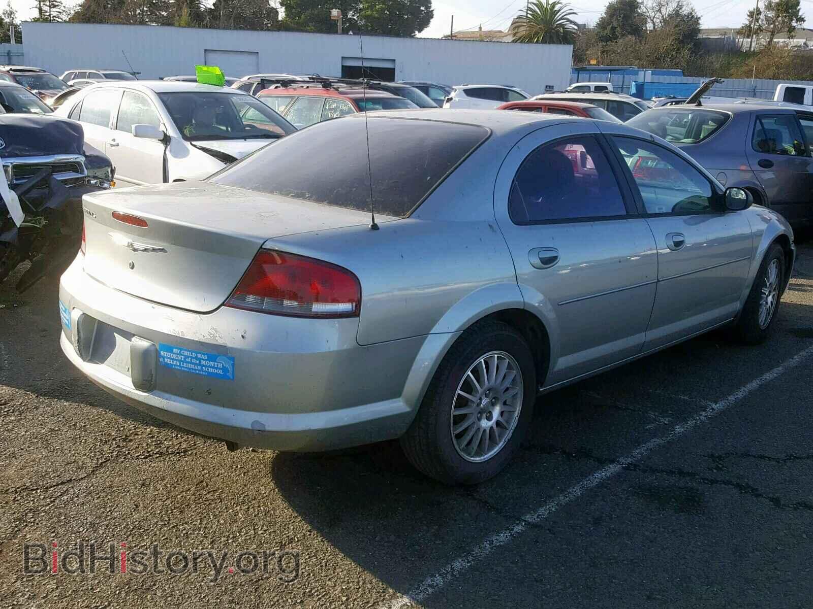 2005 CHRYSLER SEBRING - VIN: 1C3EL46J05N568395 - Фото 4