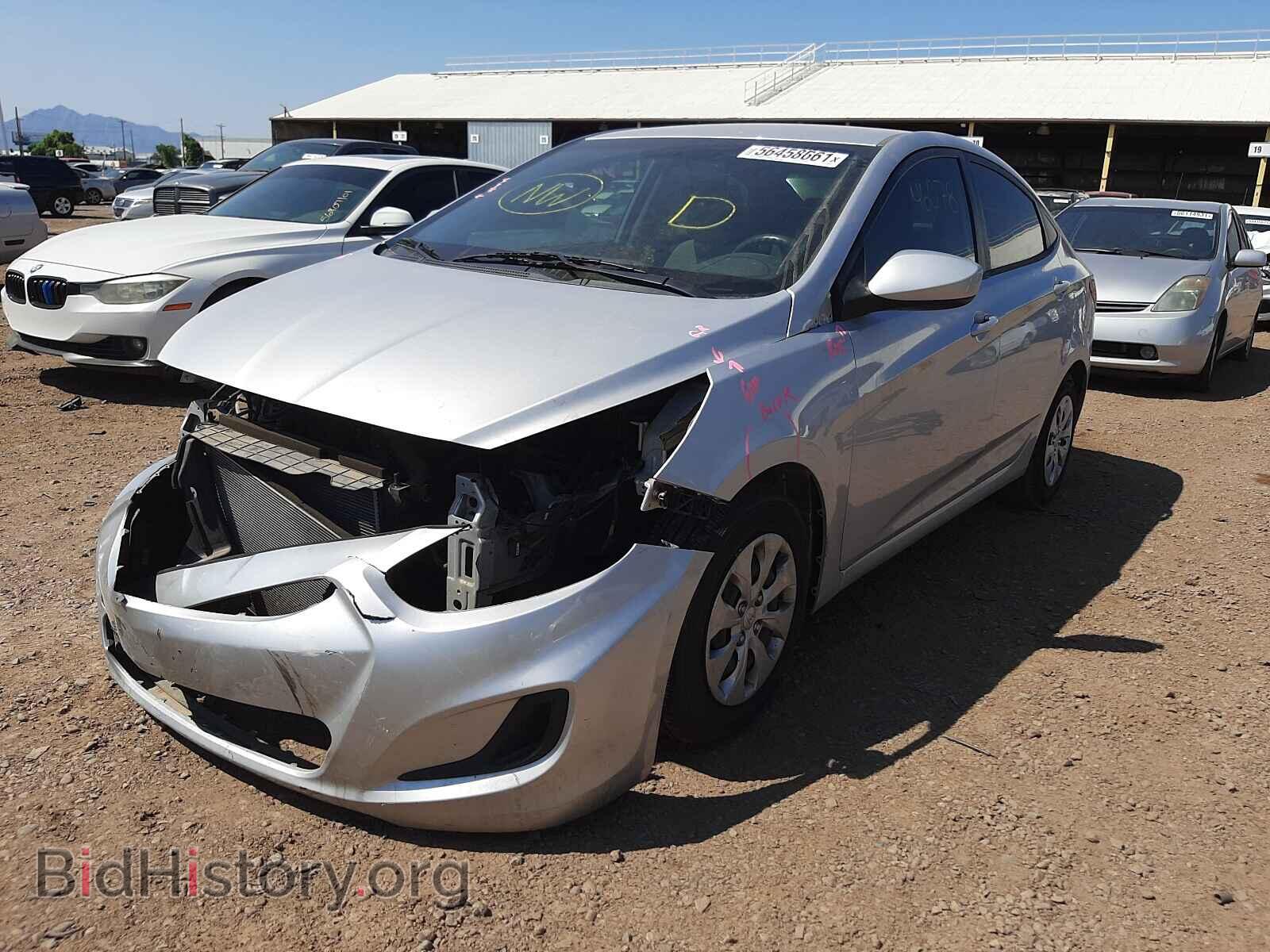 2015 HYUNDAI ACCENT - VIN: KMHCT4AE2FU820115 - Фото 2