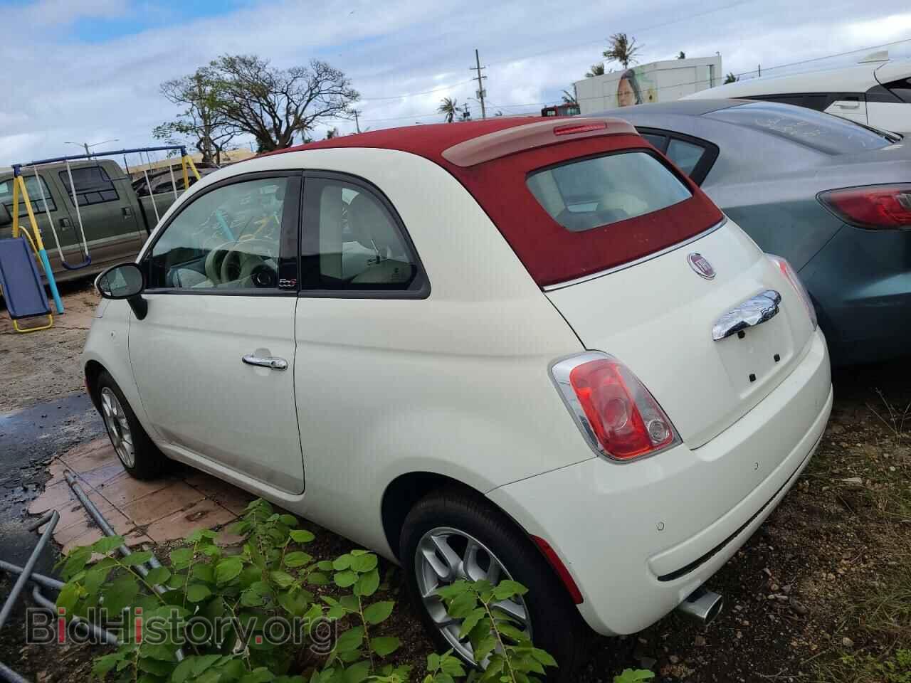 2015 FIAT 500 - VIN: 3C3CFFDR3FT528266 - Фото 2