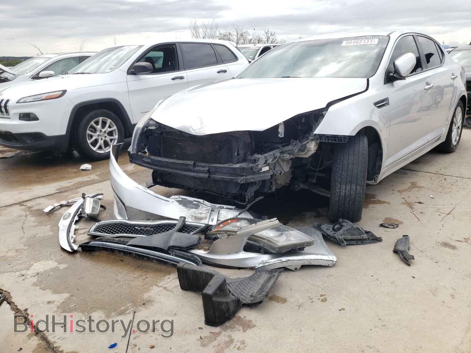 2014 KIA OPTIMA - VIN: 5XXGM4A77EG302848 - Фото 2