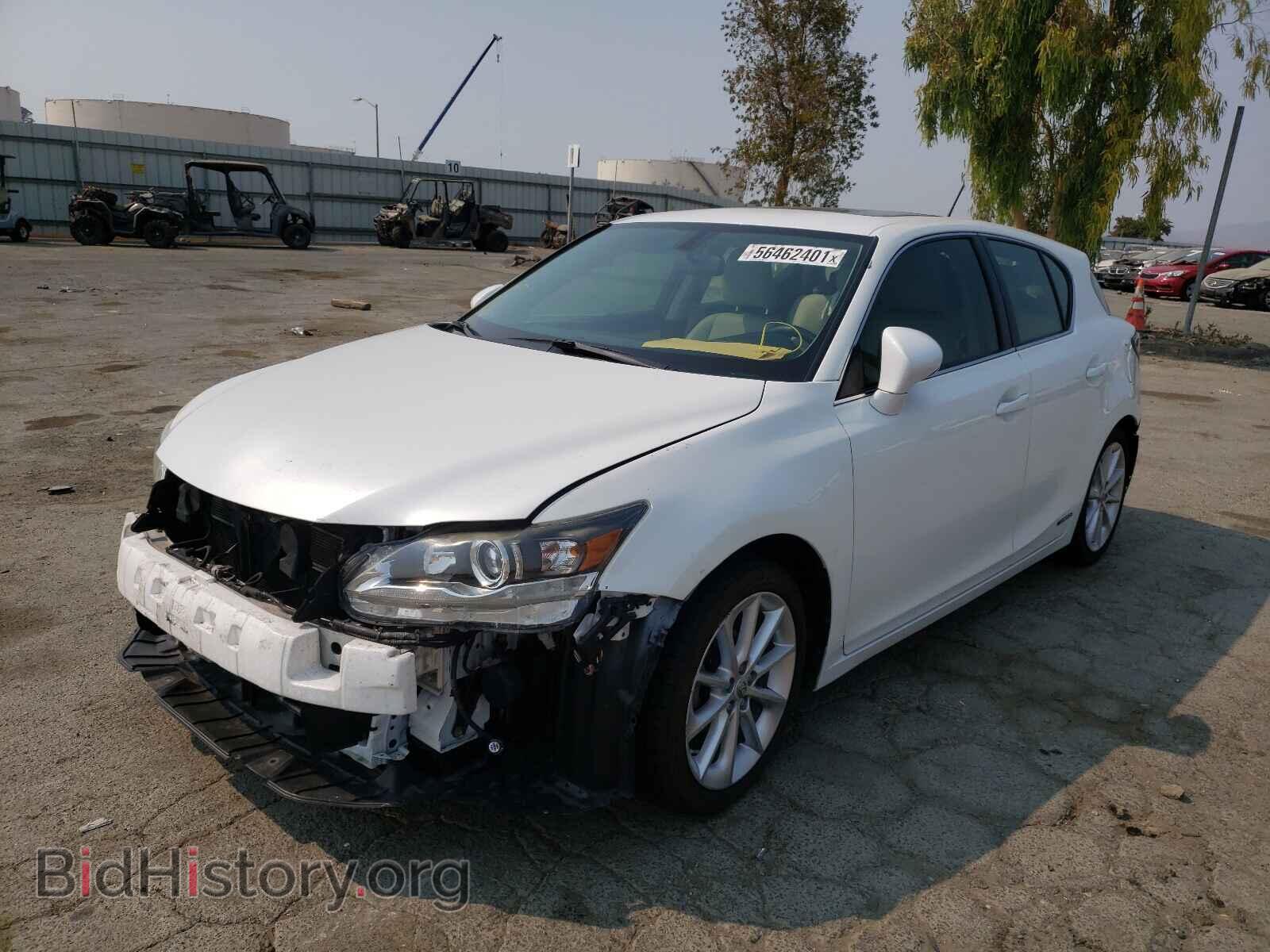 2013 LEXUS CT 200 - VIN: JTHKD5BH6D2138325 - Фото 2
