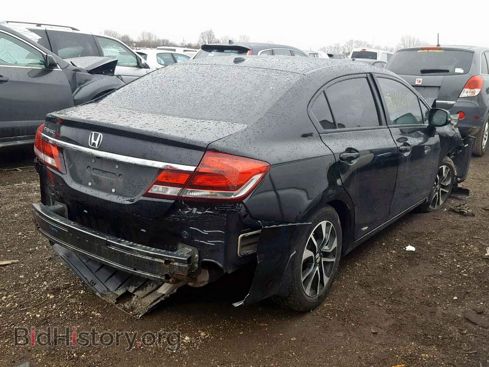 2013 HONDA CIVIC - VIN: 19XFB2F95DE036589 - Фото 4