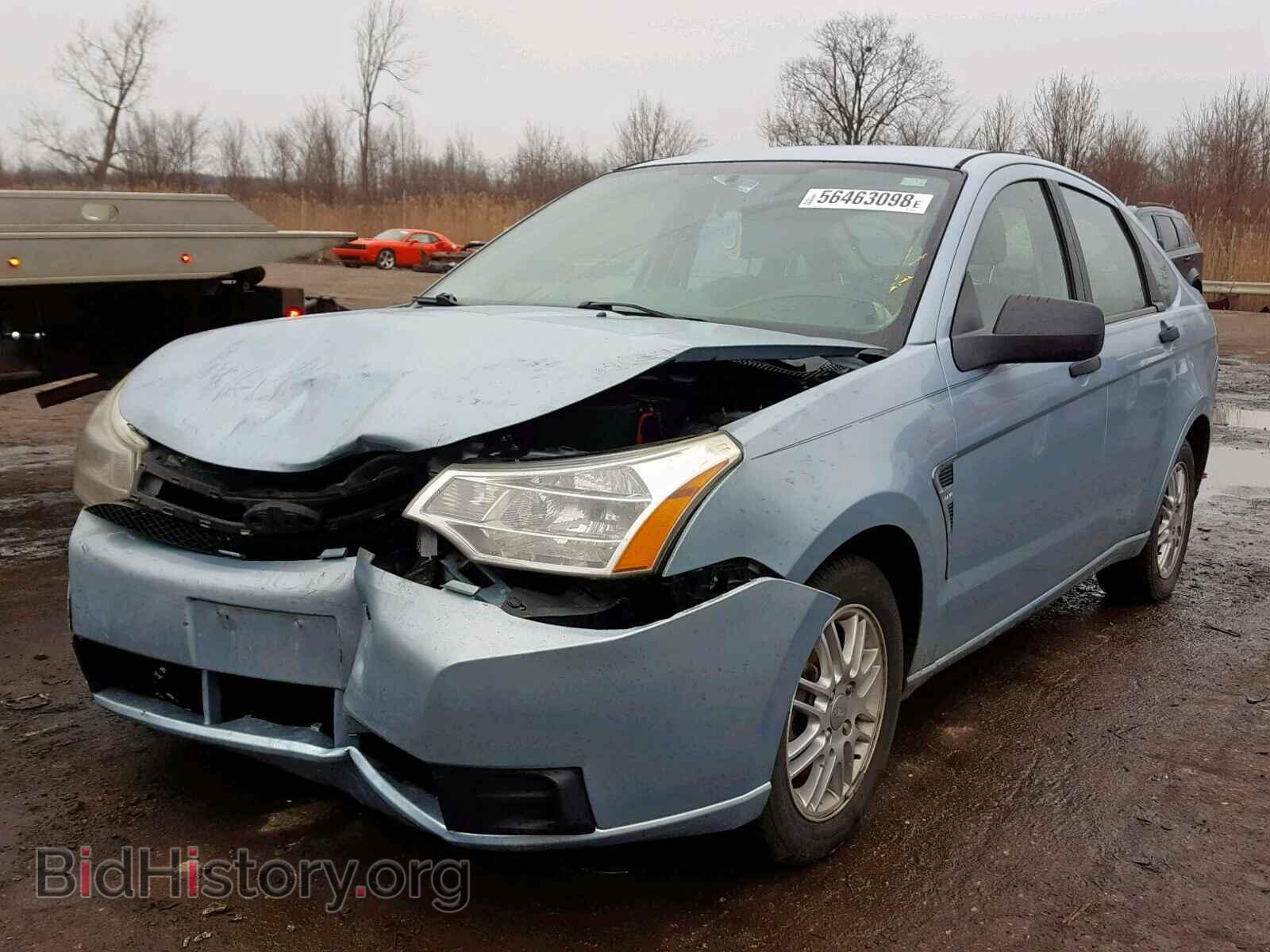 2008 FORD FOCUS - VIN: 1FAHP35N98W298020 - Фото 2