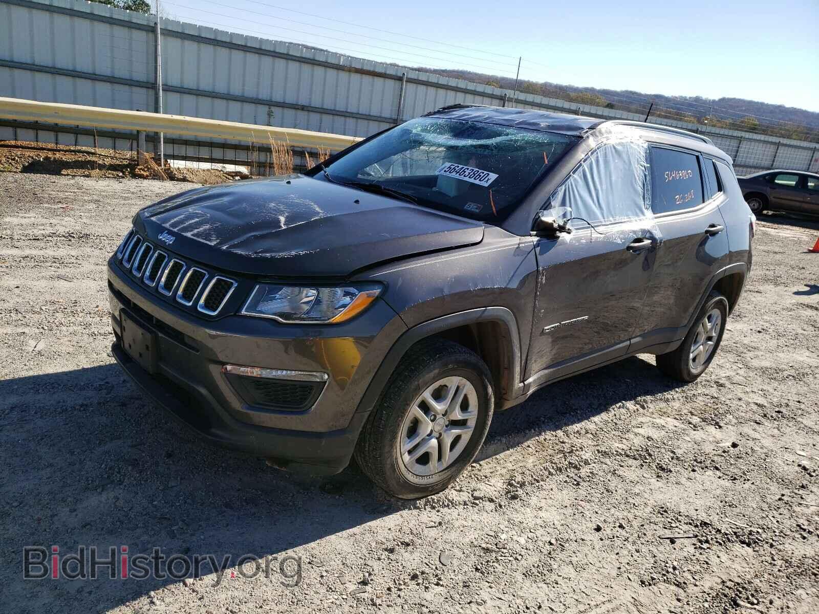 2018 JEEP COMPASS - VIN: 3C4NJDAB0JT231172 - Фото 2