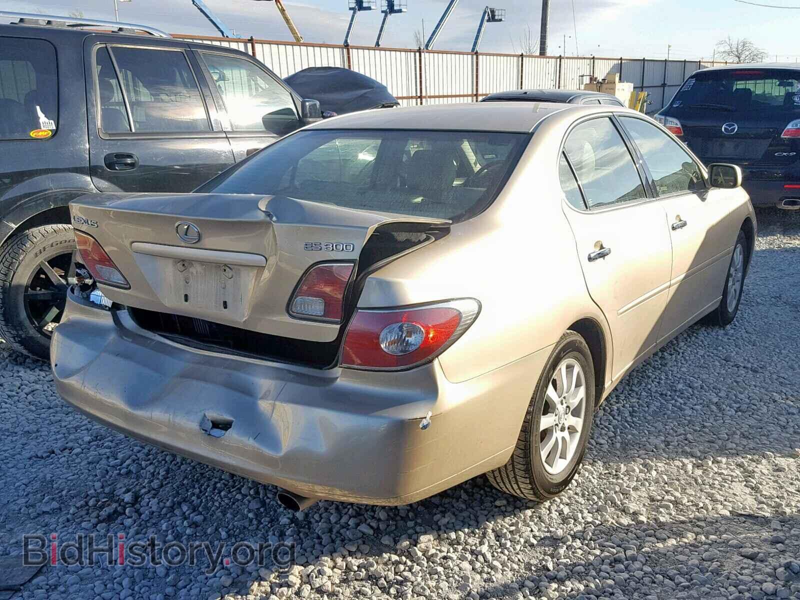 2002 LEXUS ES300 - VIN: JTHBF30G720053365 - Фото 4