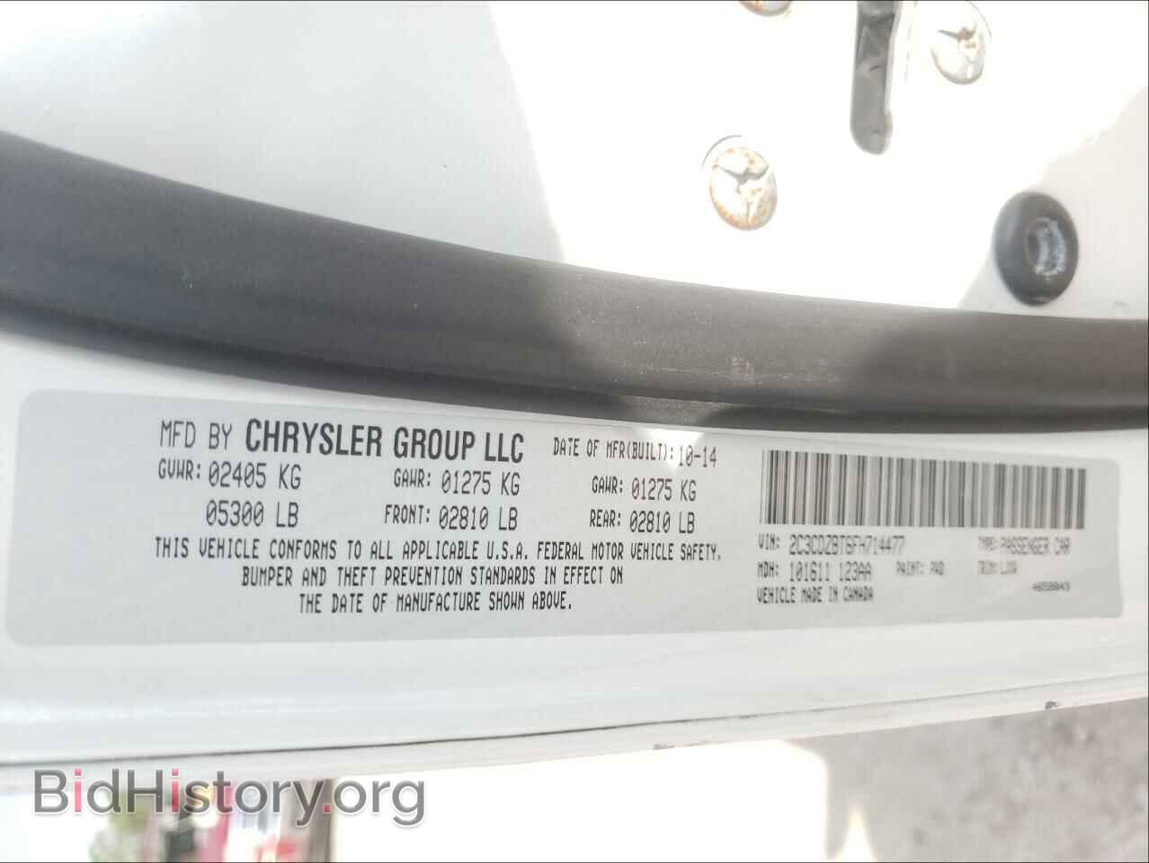 2015 DODGE CHALLENGER - VIN: 2C3CDZBT6FH714477 - Photo 10
