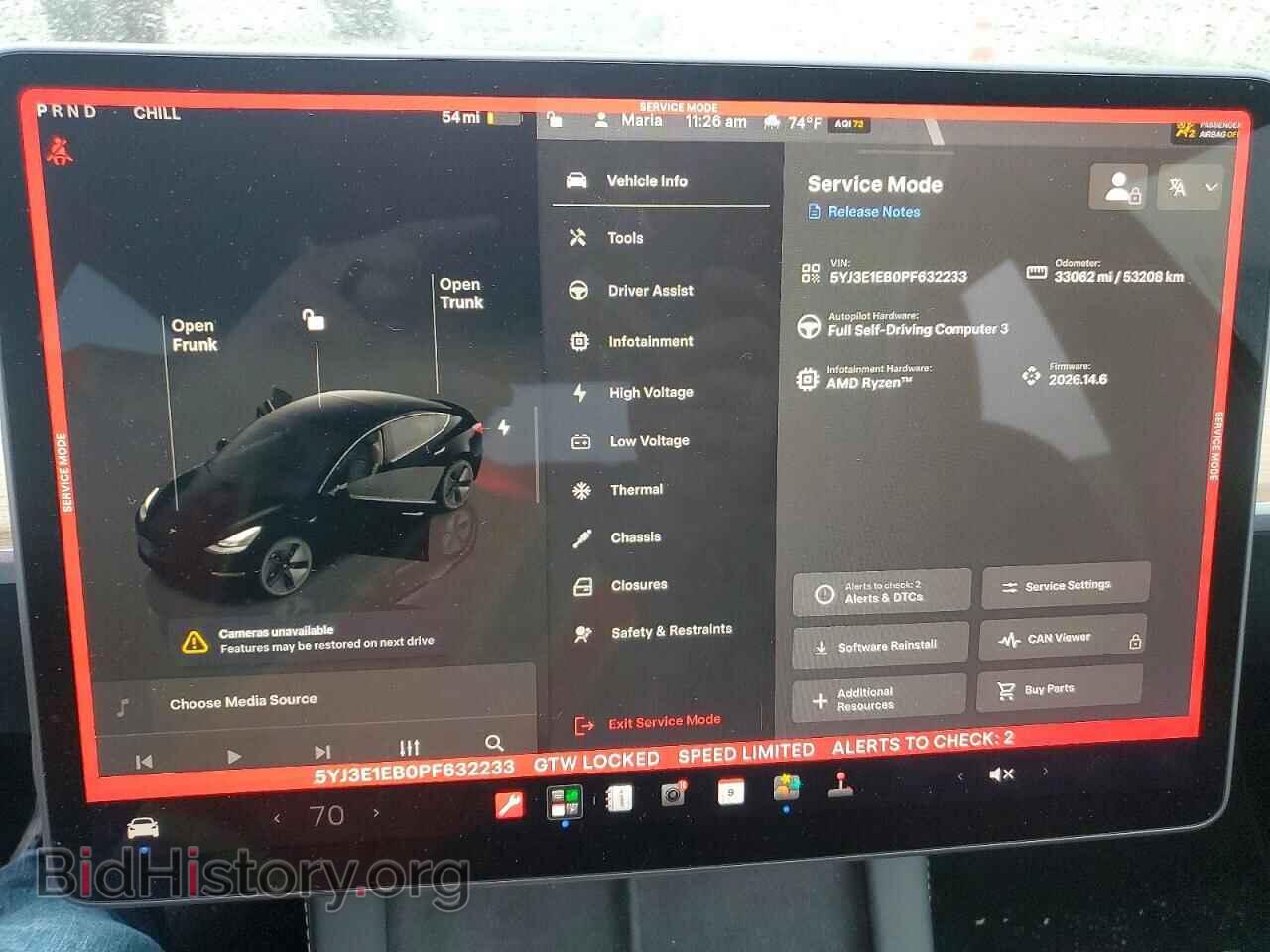 2023 TESLA MODEL 3 - VIN: 5YJ3E1EB0PF632233 - Photo 9