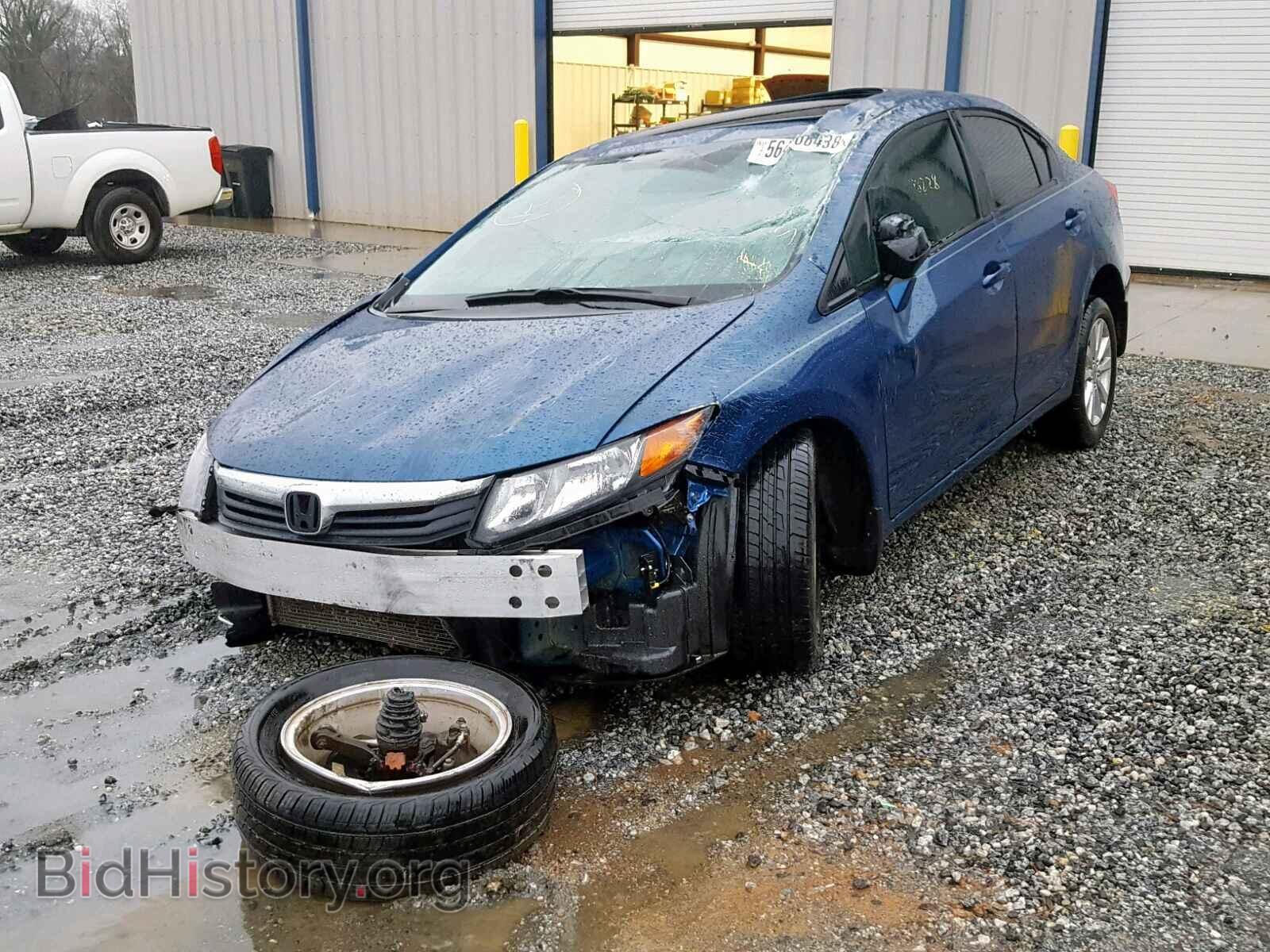 2012 HONDA CIVIC - VIN: 2HGFB2F80CH546635 - Фото 2