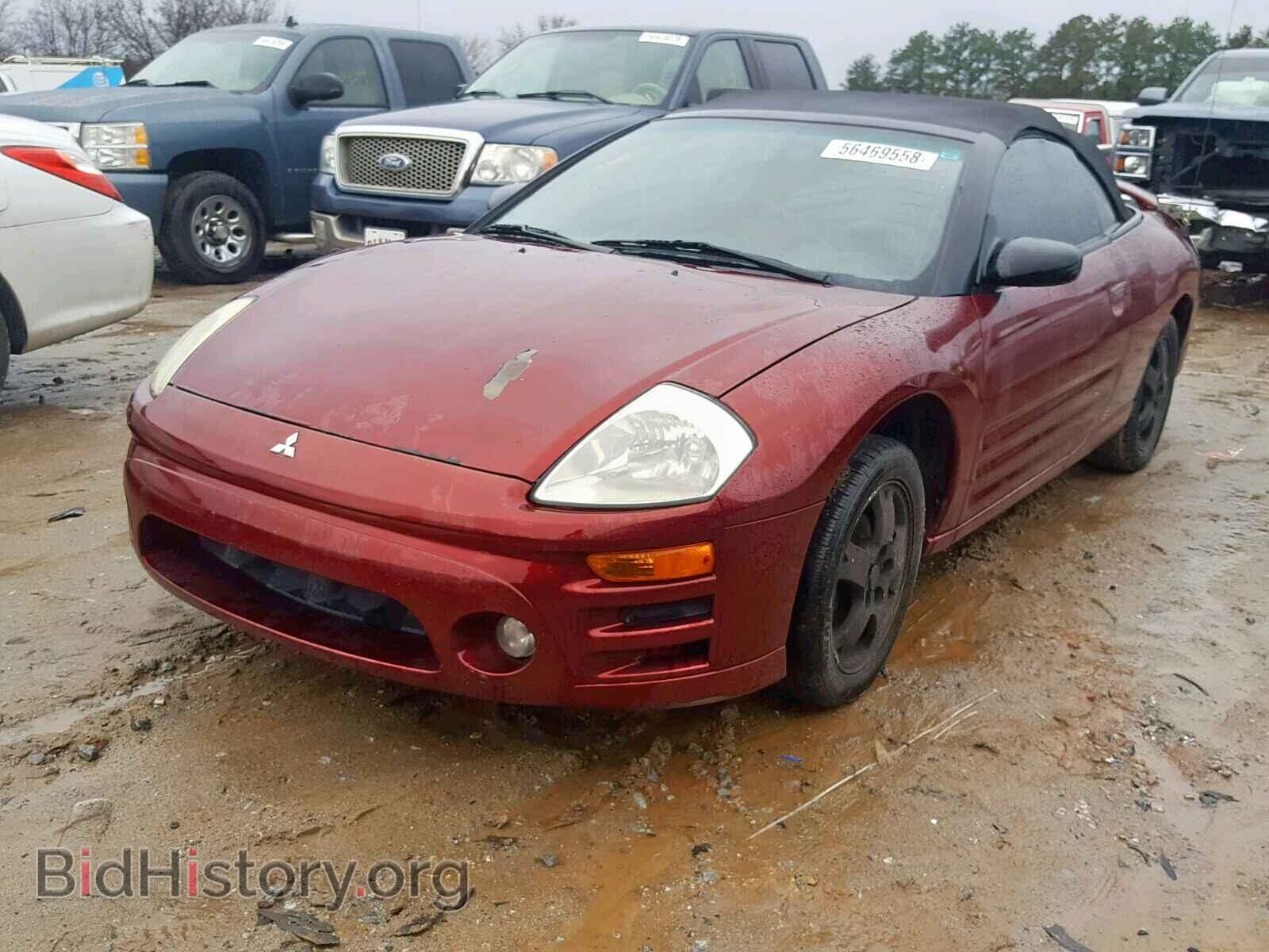2004 MITSUBISHI ECLIPSE - VIN: 4A3AE45GX4E094204 - Фото 2